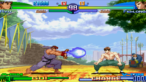 Screenshot Street Fighter Alpha 3 Max