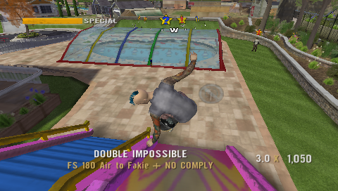 Screenshot Tony Hawk's Project 8