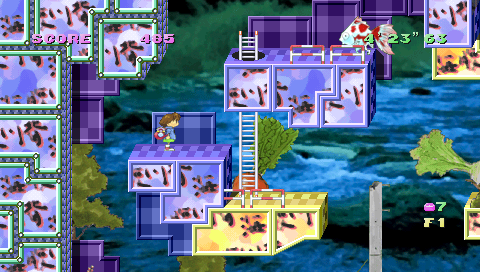 Screenshot Umihara Kawase Portable