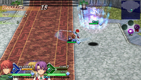 Screenshot Ys vs. Sora no Kiseki : Alternative Saga