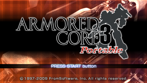 Screenshot Armored Core 3 Portable
