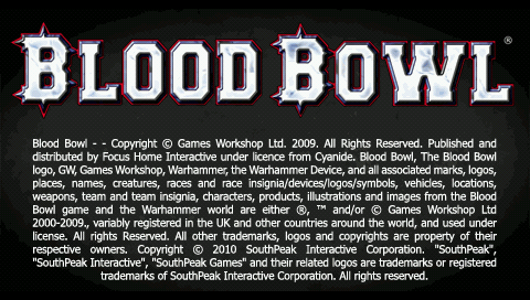 Screenshot Blood Bowl