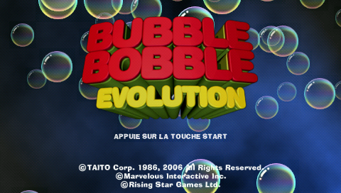 Screenshot Bubble Bobble : Evolution