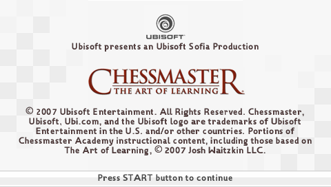 Screenshot Chessmaster : The Art of Learning