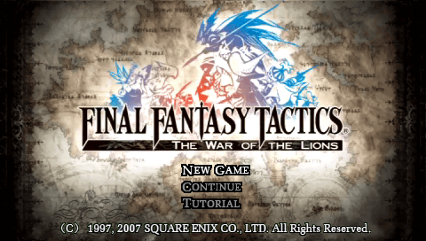 Screenshot Final Fantasy Tactics : The War of the Lions