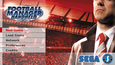 Screenshot Football Manager Handheld 2008