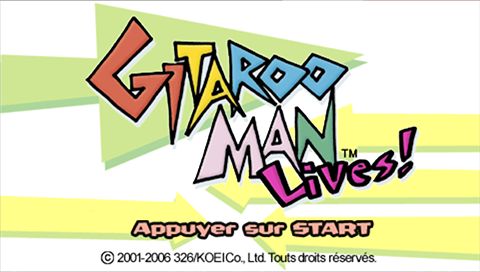 Screenshot Gitaroo Man Lives!