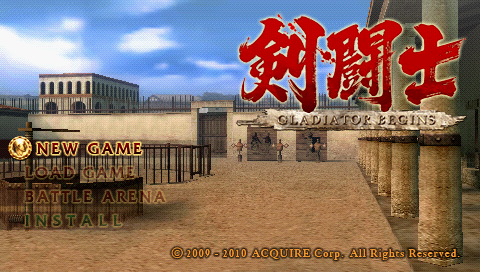 Screenshot Gladiator Begins