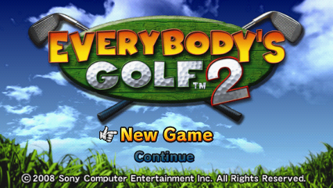 Screenshot Everybody's Golf 2