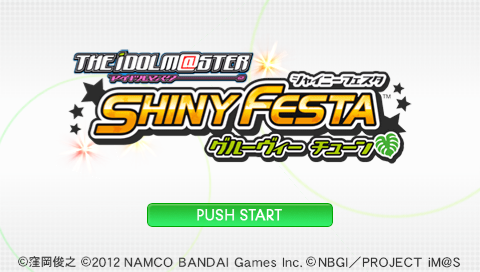 Screenshot The Idolmaster - Shiny Festa : Groovy Tune