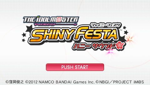 Screenshot The Idolmaster - Shiny Festa : Honey Sound