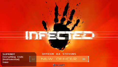 Screenshot Infected