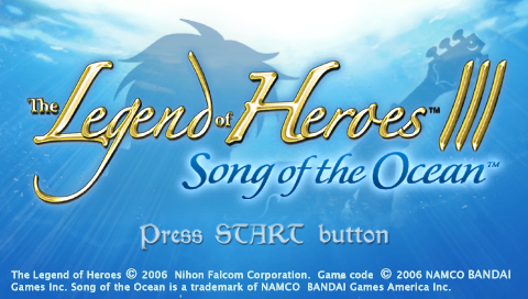 Screenshot The Legend of Heroes III : Song of the Ocean