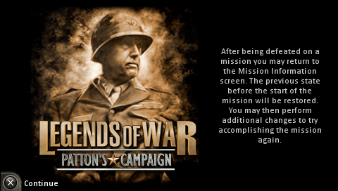 Screenshot Legends Of War : Patton's Campaign