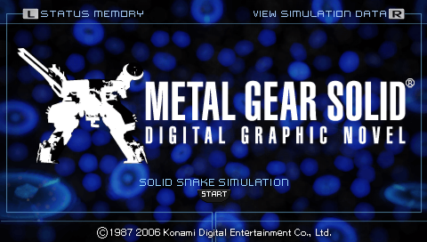 Screenshot Metal Gear Solid : Digital Graphic Novel