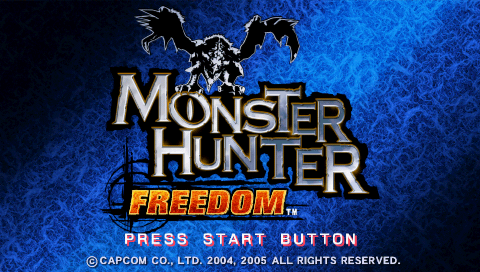 Screenshot Monster Hunter Freedom