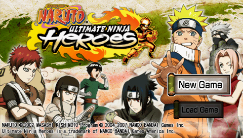 Screenshot Naruto : Ultimate Ninja Heroes