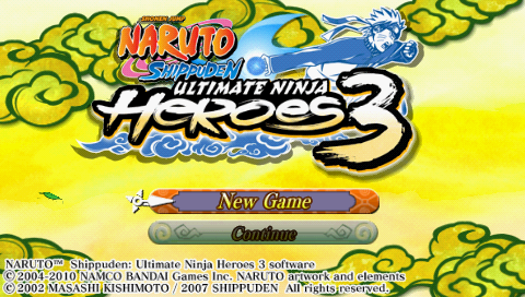 Screenshot Naruto Shippuden : Ultimate Ninja Heroes 3