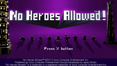 Screenshot No Heroes Allowed!