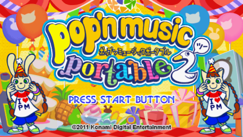 Screenshot Pop'n Music Portable 2