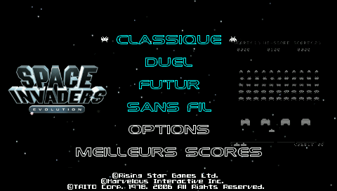 Screenshot Space Invaders Evolution
