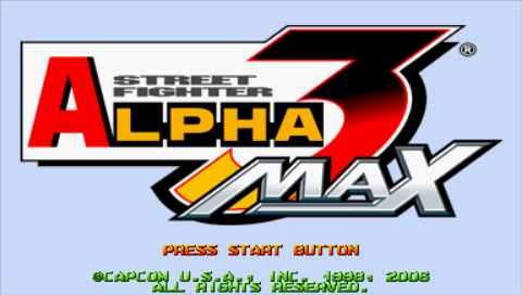 Screenshot Street Fighter Alpha 3 Max