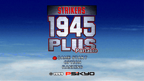 Screenshot Strikers 1945 Plus Portable