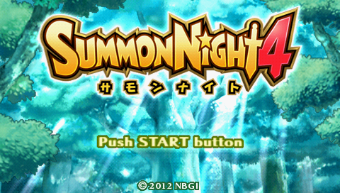 Screenshot Summon Night 4