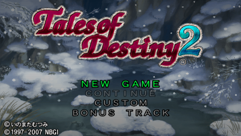 Screenshot Tales of Destiny 2