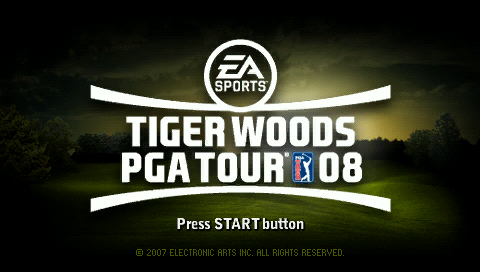 Screenshot Tiger Woods PGA Tour 08
