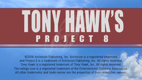 Screenshot Tony Hawk's Project 8