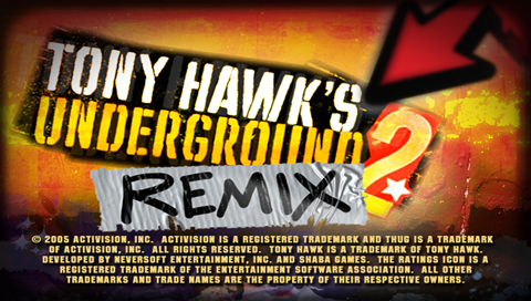 Screenshot Tony Hawk's Underground 2 Remix