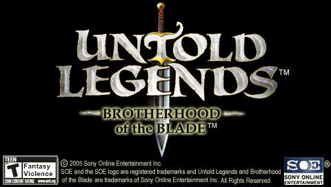 Screenshot Untold Legends : La Confrérie de l'Epée