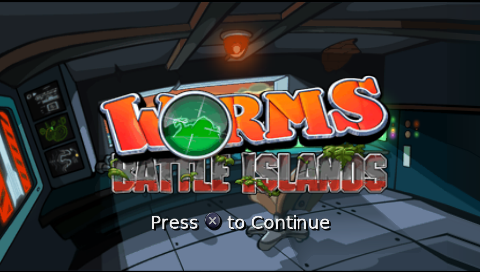 Screenshot Worms : Battle Islands