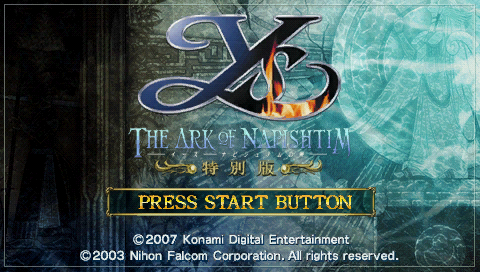 Screenshot Ys : The Ark of Napishtim