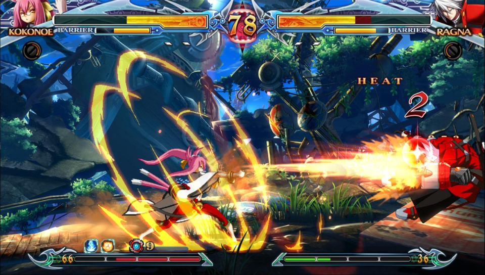 Screenshot BlazBlue : Chrono Phantasma Extend