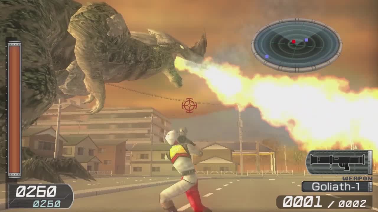 Screenshot Earth Defense Force 2 Portable