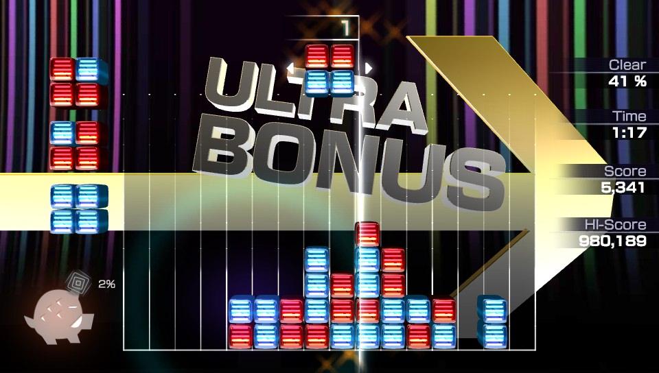 Screenshot Lumines Electronic Symphony
