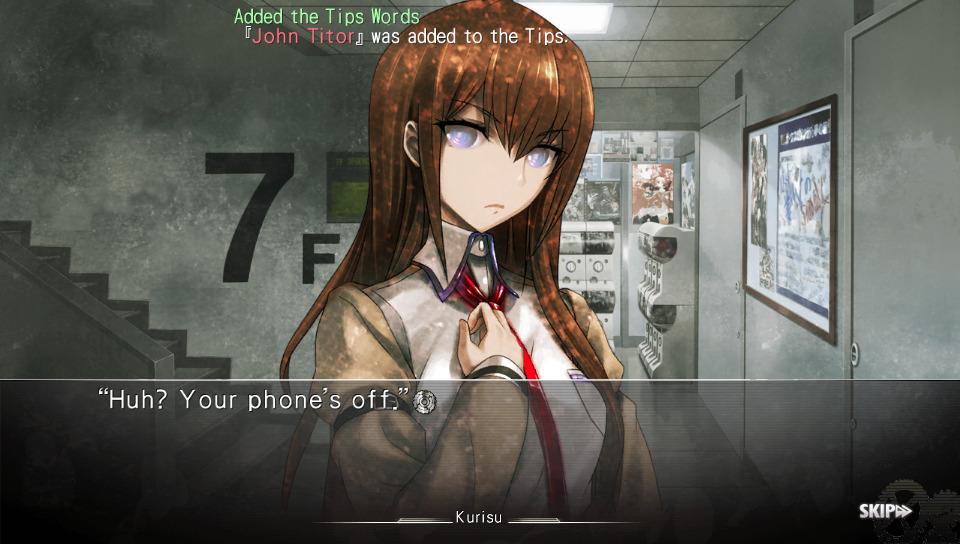 Screenshot Steins ; Gate