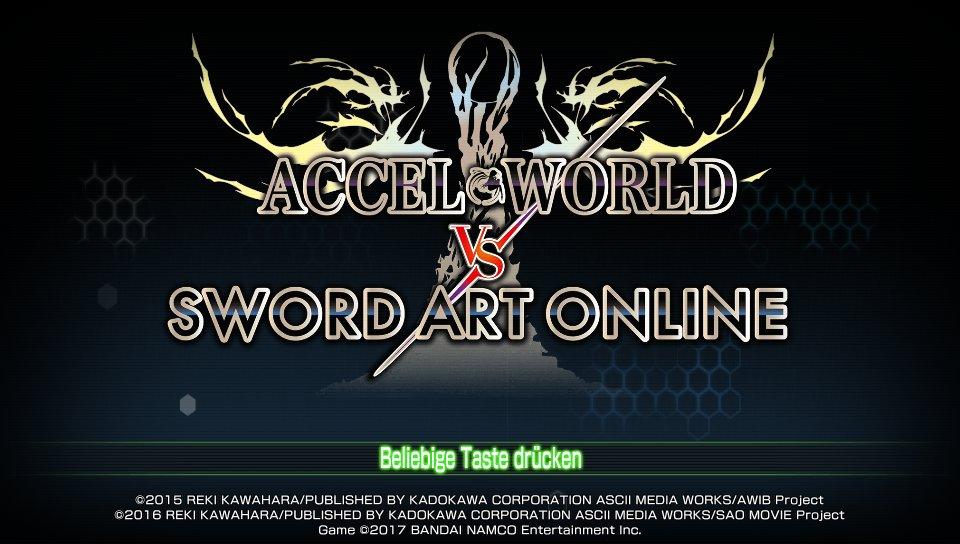 Screenshot Accel World vs. Sword Art Online