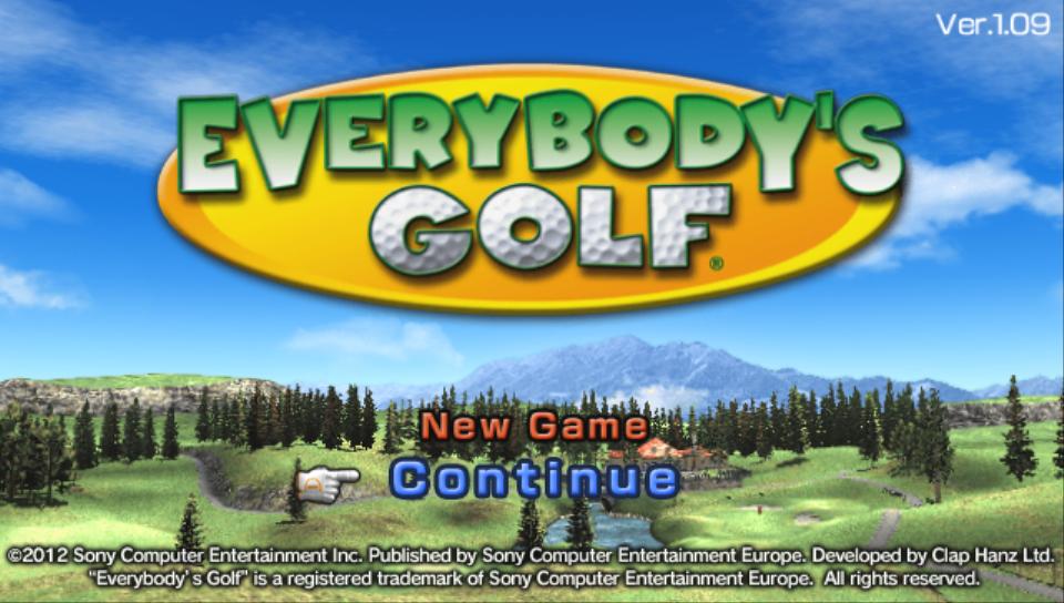 Screenshot Everybody's Golf