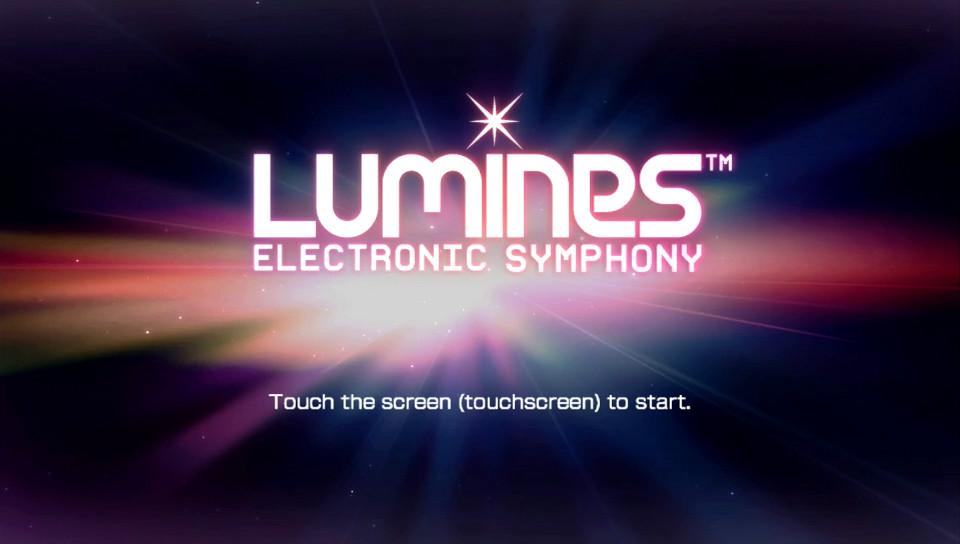 Screenshot Lumines Electronic Symphony
