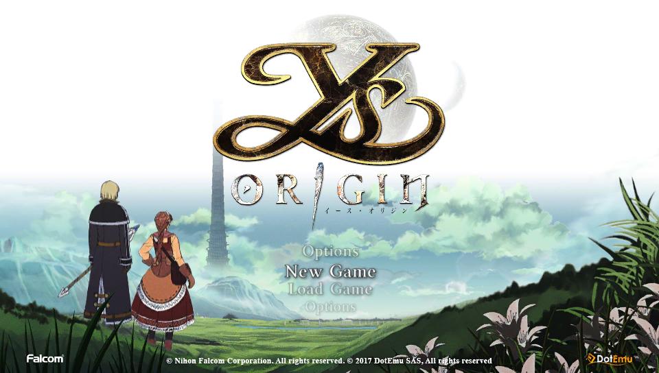 Screenshot Ys Origin
