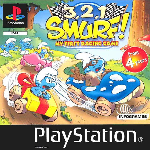 3, 2, 1, Smurf! My First Racing Game