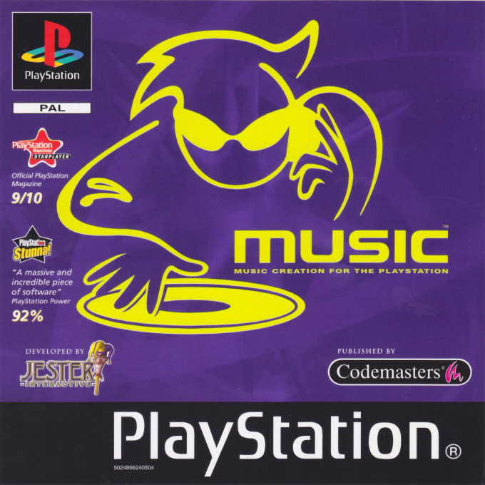 Music : Music Creation for the PlayStation