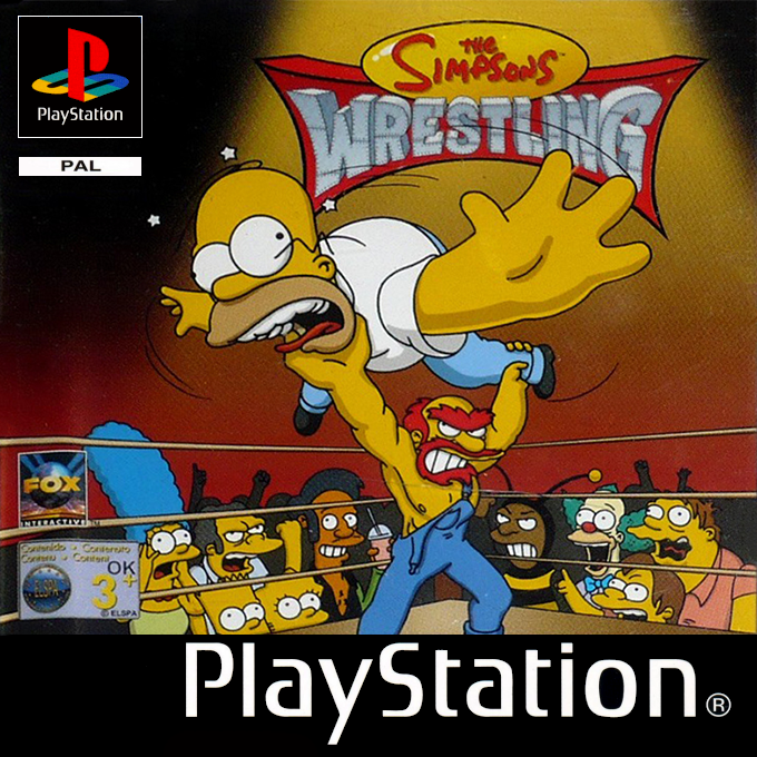 The Simpsons Wrestling