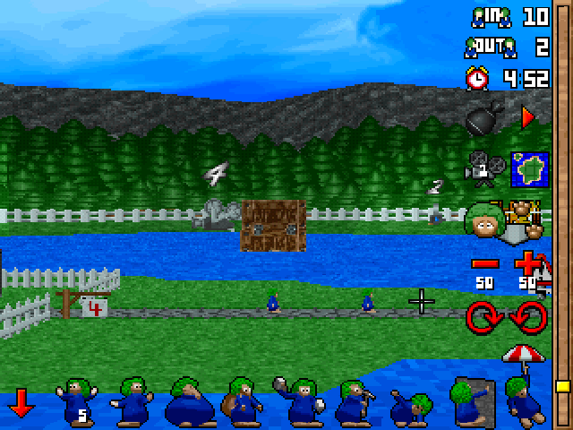 Screenshot Lemmings 3D