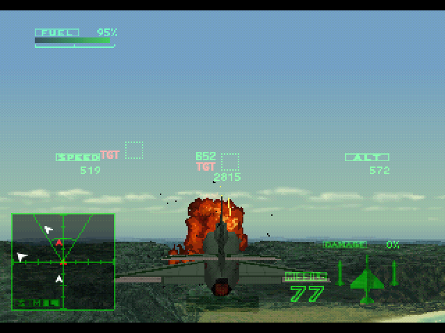 Screenshot Ace Combat 2