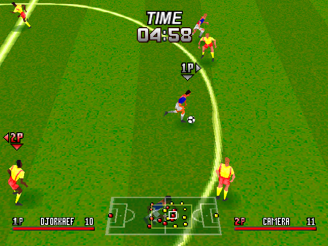 Screenshot Adidas Power Soccer
