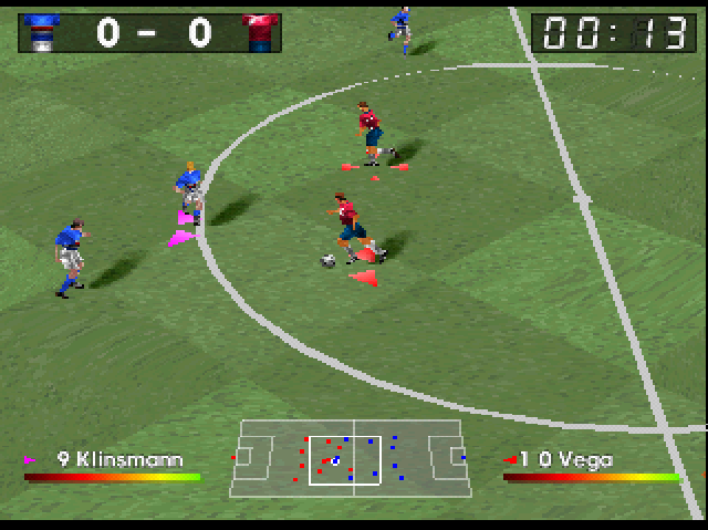 Screenshot Adidas Power Soccer 2